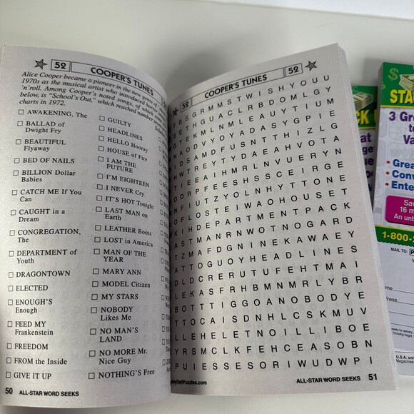 Penny Press Word Seeks Lot of 3 - Picture 3 of 12